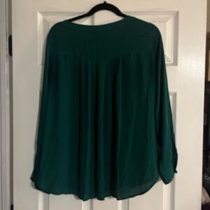 Loft flowy Green blouse
